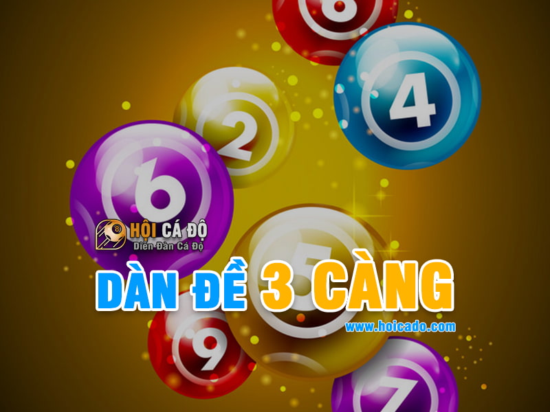 Dàn Đề 3 Càng Đánh Quanh Năm Khung 5 Ngày