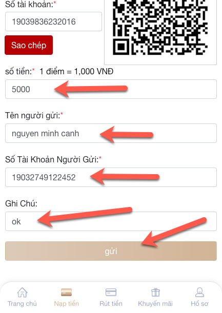 Nạp Tiền Tobet