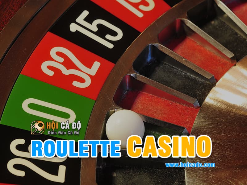 Hình thức đặt cược Roulette