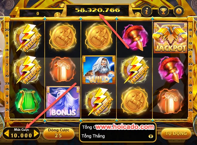 Game nổ hũ Thần Sấm