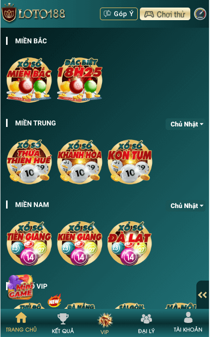 Chơi lô đề trực tuyến Loto188